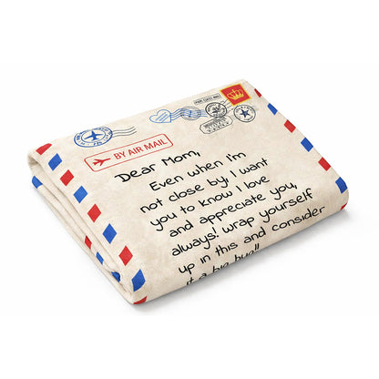 Mother's Day Airmail Blanket - 200cm x 150cm - BuyAbility
