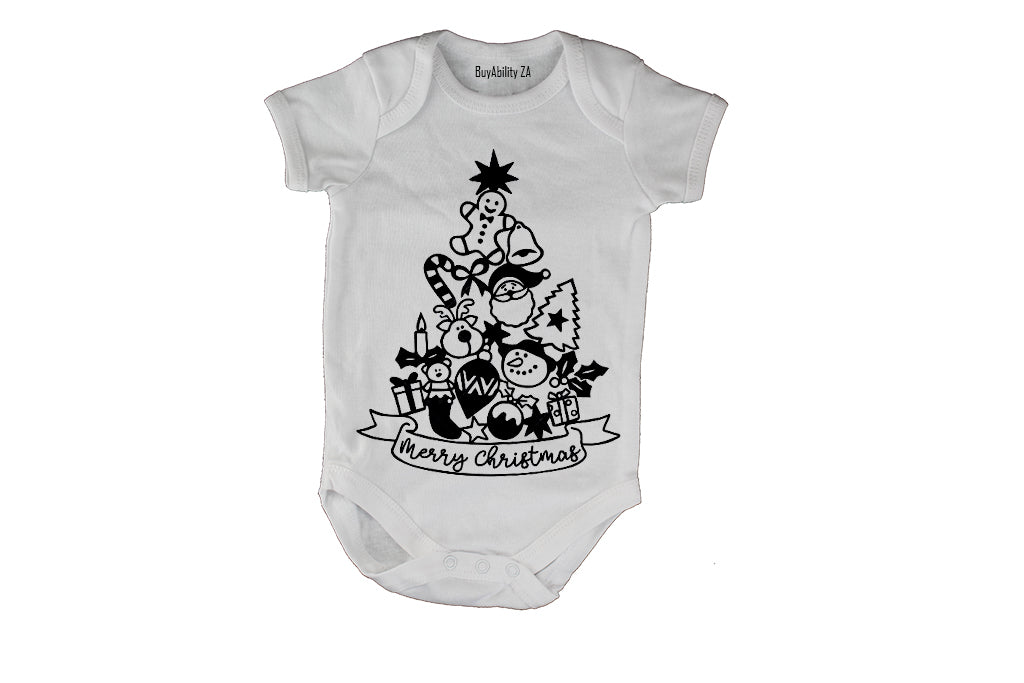 All Things Christmas TREE - Baby Grow