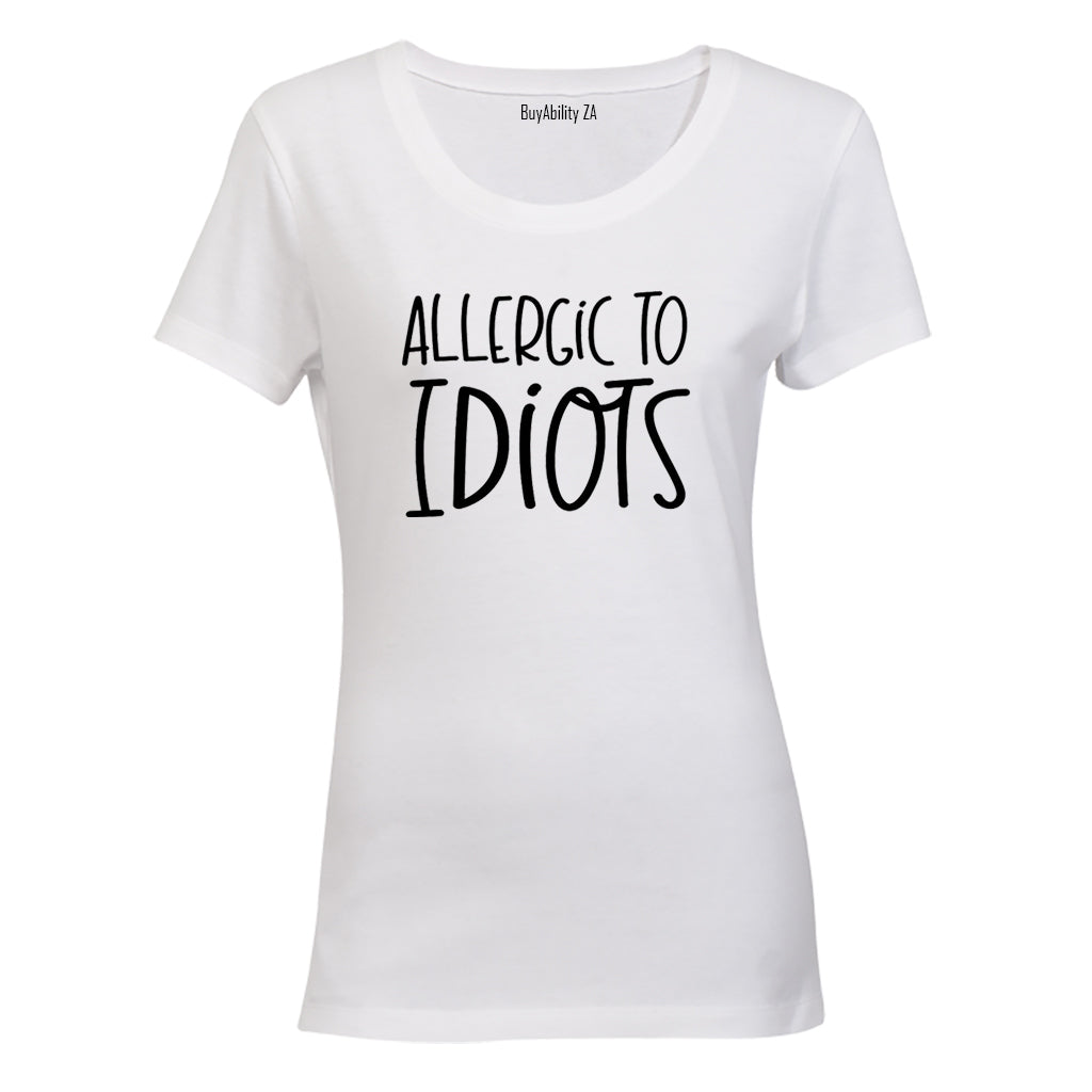 Allergic - Ladies - T-Shirt - BuyAbility