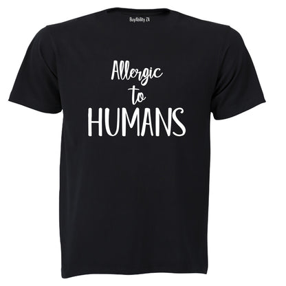 Allergic to Humans - Adults - T-Shirt - BuyAbility