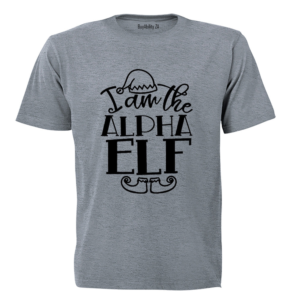 Alpha Elf - Christmas - Adults - T-Shirt