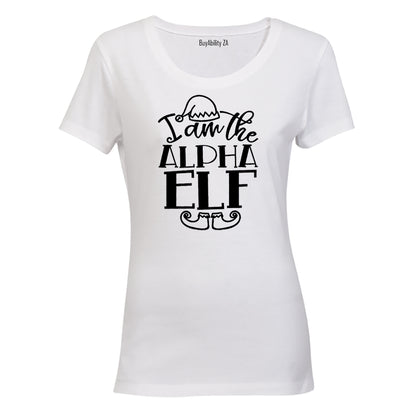 Alpha Elf - Christmas - Ladies - T-Shirt