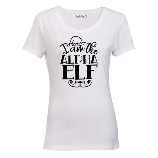 Alpha Elf - Christmas - Ladies - T-Shirt