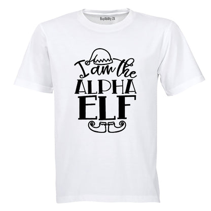 Alpha Elf - Christmas - Adults - T-Shirt