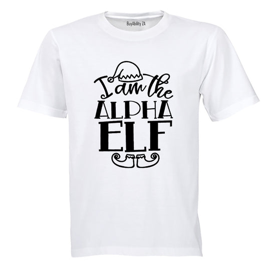 Alpha Elf - Christmas - Adults - T-Shirt