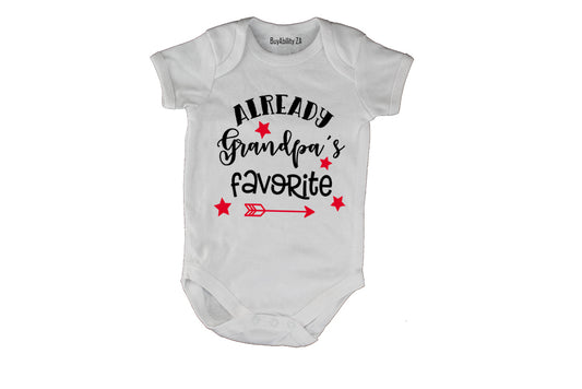 Already Grandpa's Favorite - Baby Grow