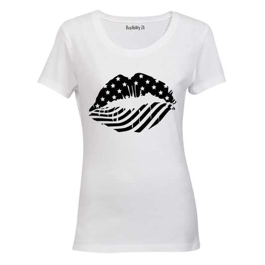American Lips - Ladies - T-Shirt