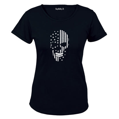 American Skull - Ladies - T-Shirt