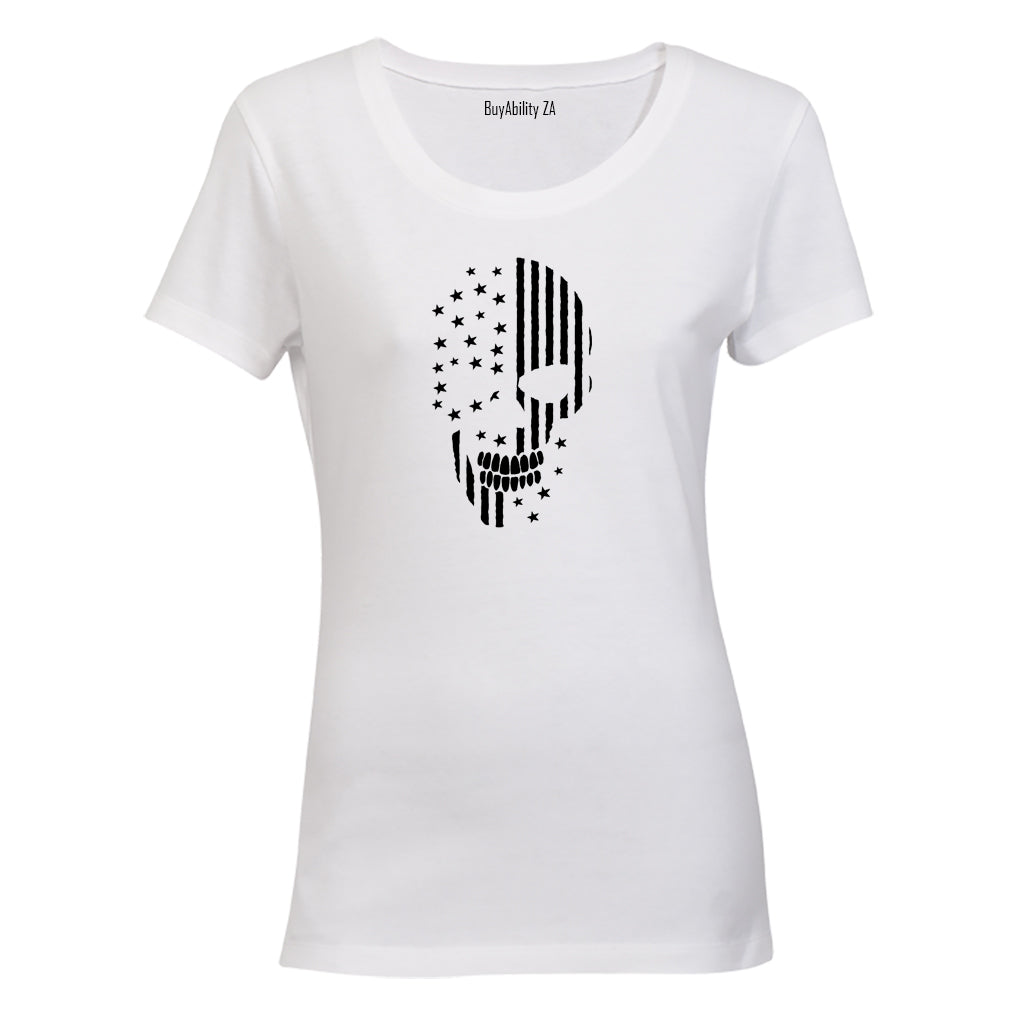 American Skull - Ladies - T-Shirt