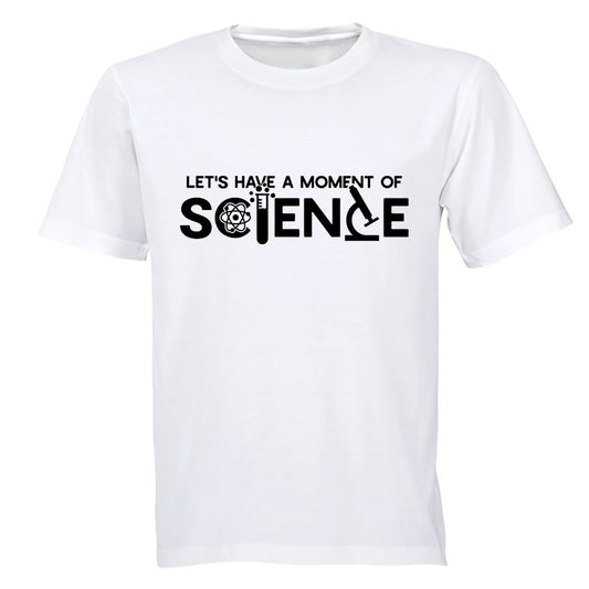A Moment of SCIENCE - Adults - T-Shirt - BuyAbility South Africa