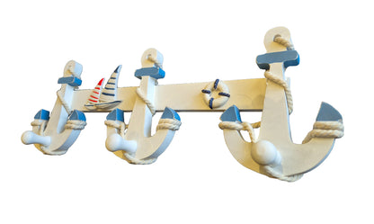 Nautical Anchor Coat Hook Wall Display
