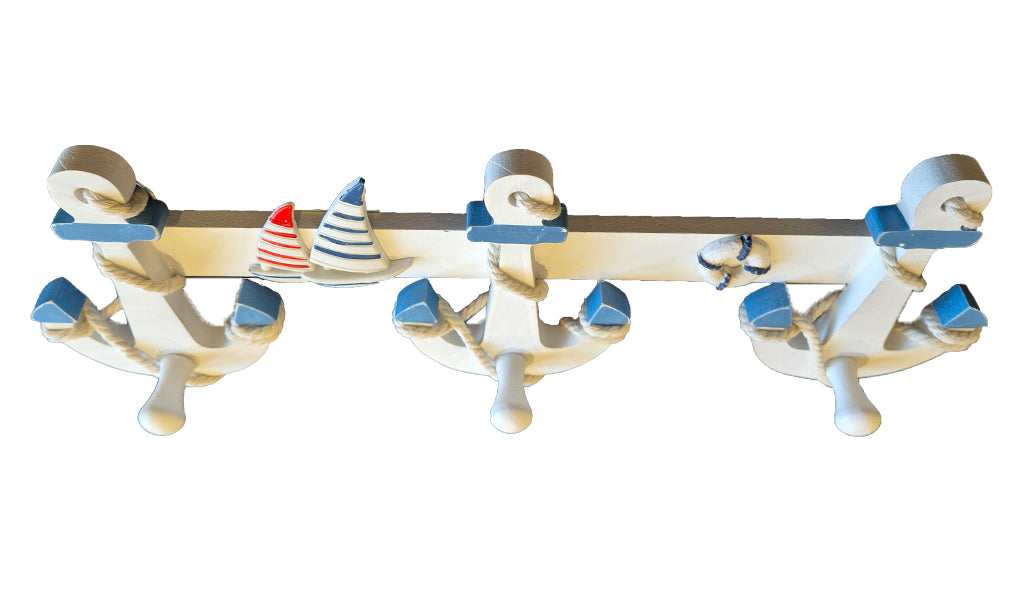Nautical Anchor Coat Hook Wall Display