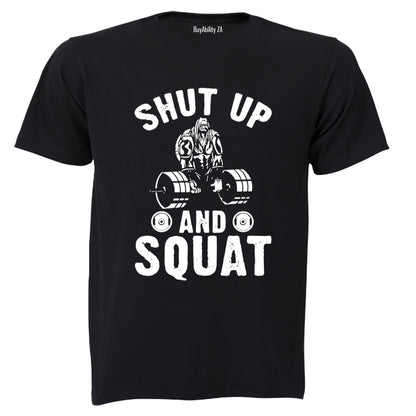 And Squat - Gym - Adults - T-Shirt - BuyAbility South Africa