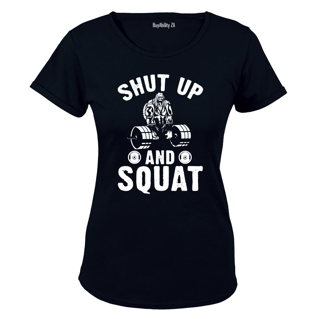 And Squat - Gym - Ladies - T-Shirt - BuyAbility South Africa