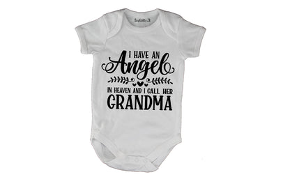Angel - I Call Her GRANDMA - Baby Grow