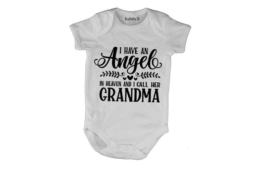 Angel - I Call Her GRANDMA - Baby Grow