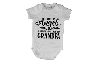Angel - I Call Him GRANDPA - Baby Grow