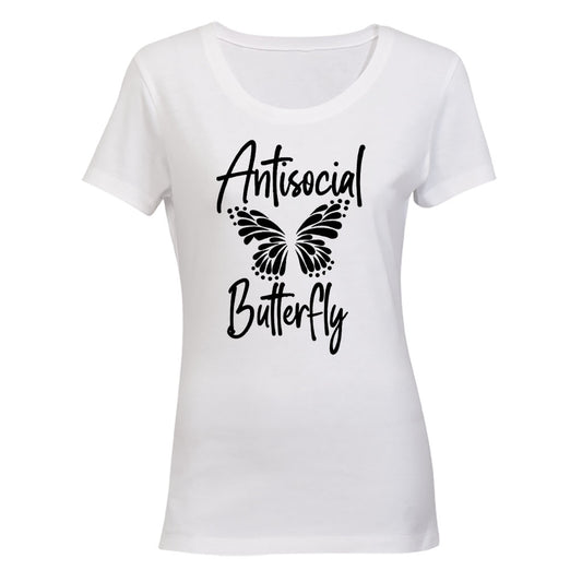 AntiSocial Butterfly - Ladies - T-Shirt - BuyAbility South Africa