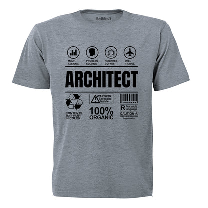 Architect Label - Adults - T-Shirt - BuyAbility South Africa