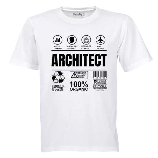 Architect Label - Adults - T-Shirt - BuyAbility South Africa