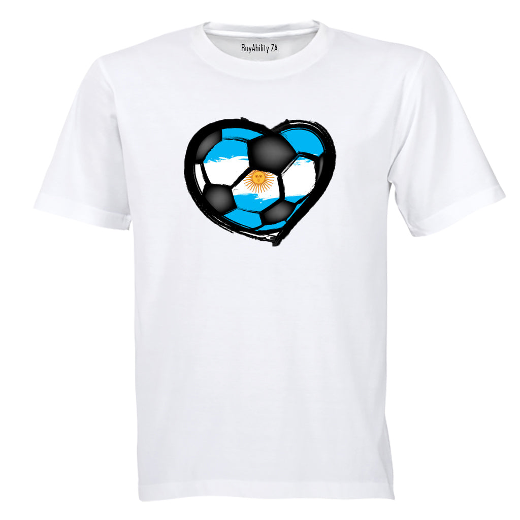 Argentina - Soccer Inspired - Adults - T-Shirt