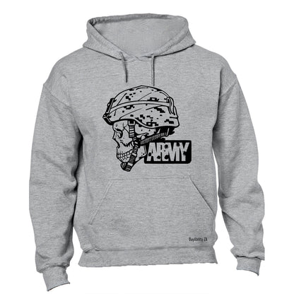 Army Military Skeleton Skull - Hoodie