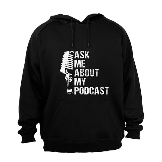 Ask Me - Podcast - Hoodie - BuyAbility South Africa