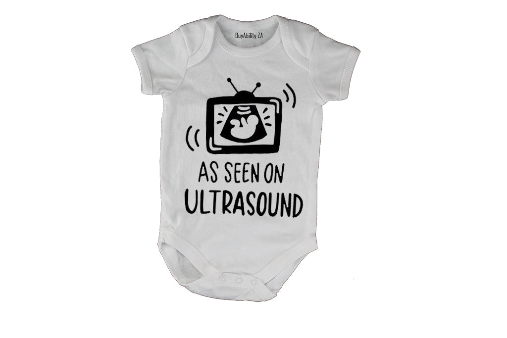 As Seen on Ultrasound - Baby Grow