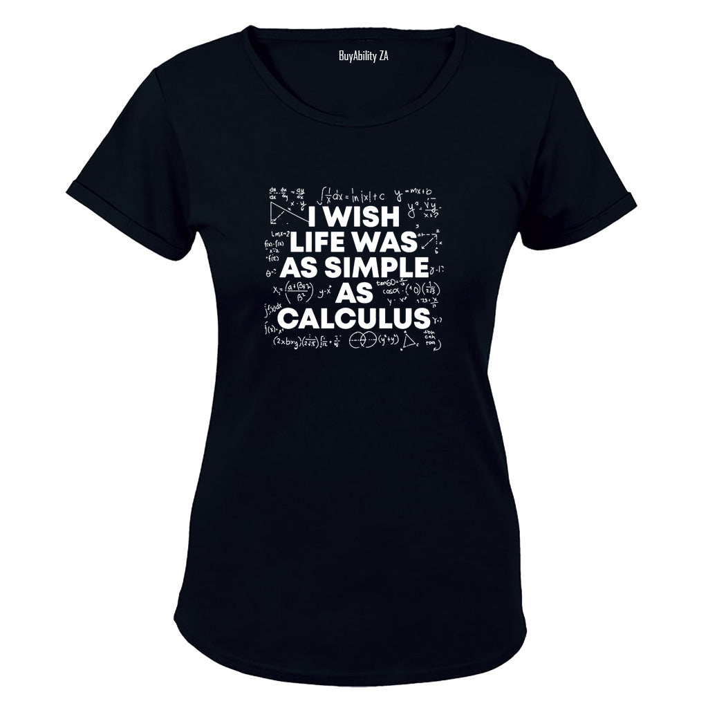 As Simple As Calculus - Ladies - T-Shirt - BuyAbility South Africa