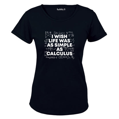 As Simple As Calculus - Ladies - T-Shirt - BuyAbility South Africa