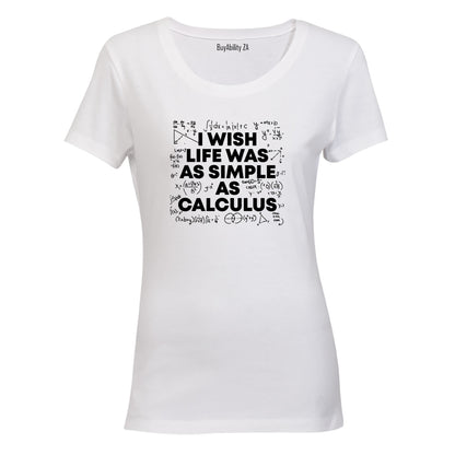 As Simple As Calculus - Ladies - T-Shirt - BuyAbility South Africa