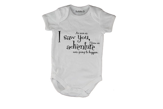 As soon as I saw you.. - Baby Grow - BuyAbility