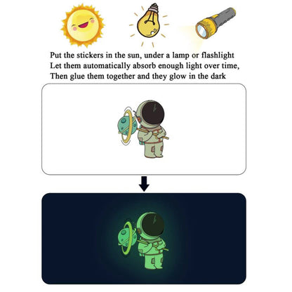Astronaut - Glow In The Dark Light Switch - Wall Decor