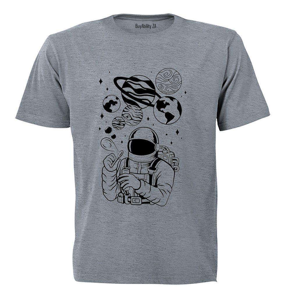 Astronaut Bubble - Kids T-Shirt