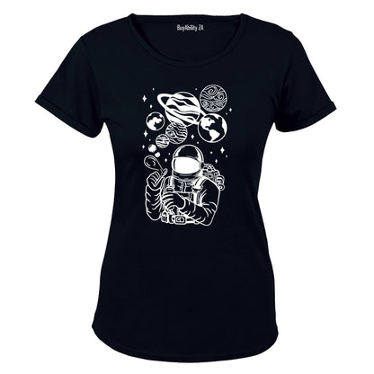 Astronaut Bubble - Ladies - T-Shirt