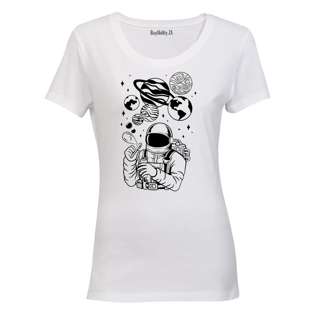 Astronaut Bubble - Ladies - T-Shirt