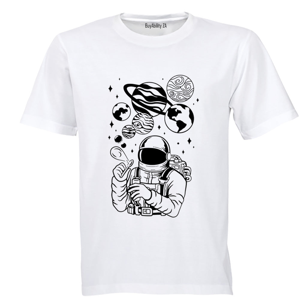 Astronaut Bubble - Adults - T-Shirt