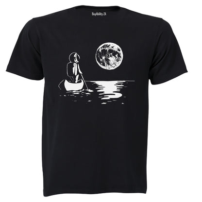 Astronaut Moonlight Row - Adults - T-Shirt