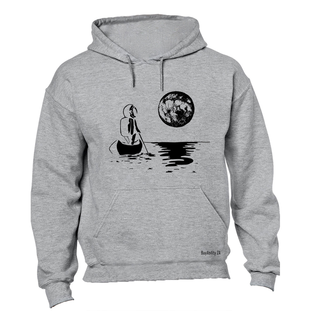 Astronaut Moonlight Row - Hoodie