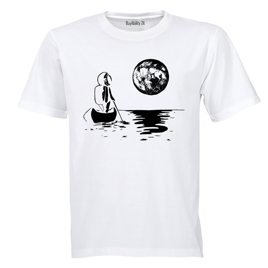 Astronaut Moonlight Row - Adults - T-Shirt