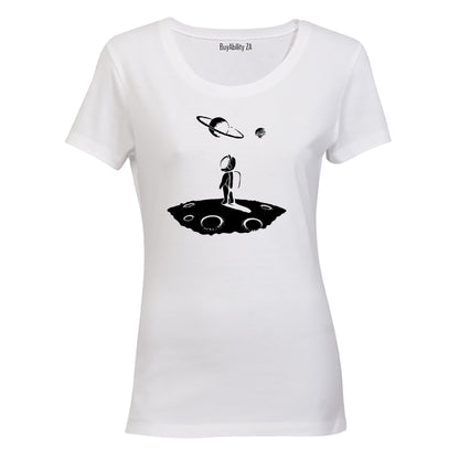 Astronaut Space - Ladies - T-Shirt