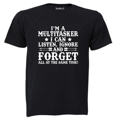 At The Same Time Multitasker - Adults - T-Shirt - BuyAbility South Africa