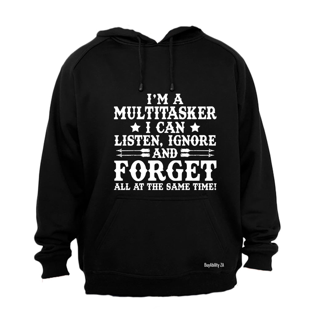 At The Same Time Multitasker - Hoodie - BuyAbility