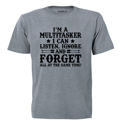 At The Same Time Multitasker - Adults - T-Shirt - BuyAbility South Africa