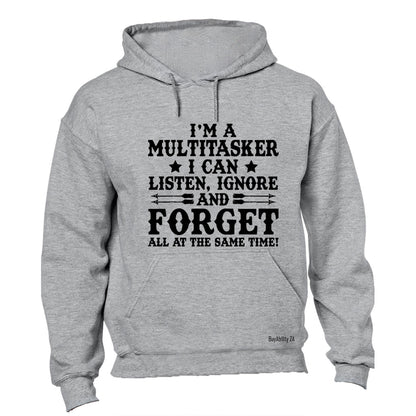 At The Same Time Multitasker - Hoodie - BuyAbility