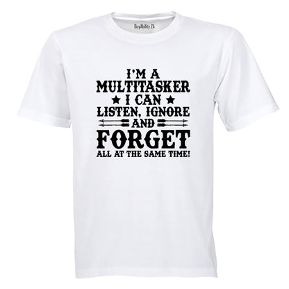 At The Same Time Multitasker - Adults - T-Shirt - BuyAbility South Africa