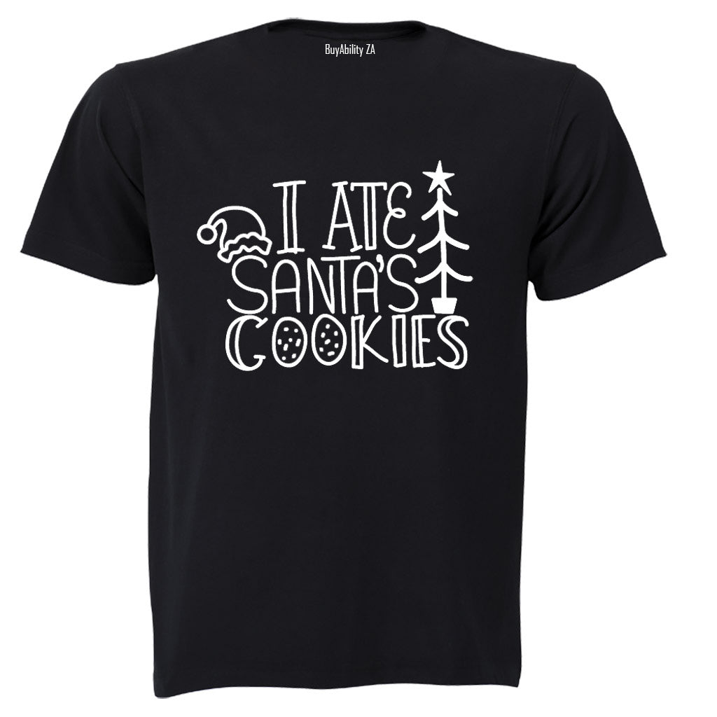 Ate Santa's Cookies - Christmas - Kids T-Shirt