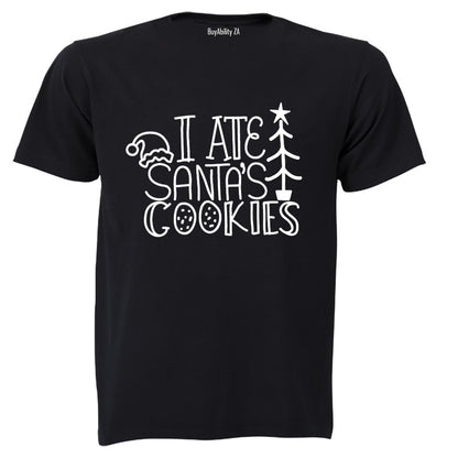 Ate Santa's Cookies - Christmas - Kids T-Shirt