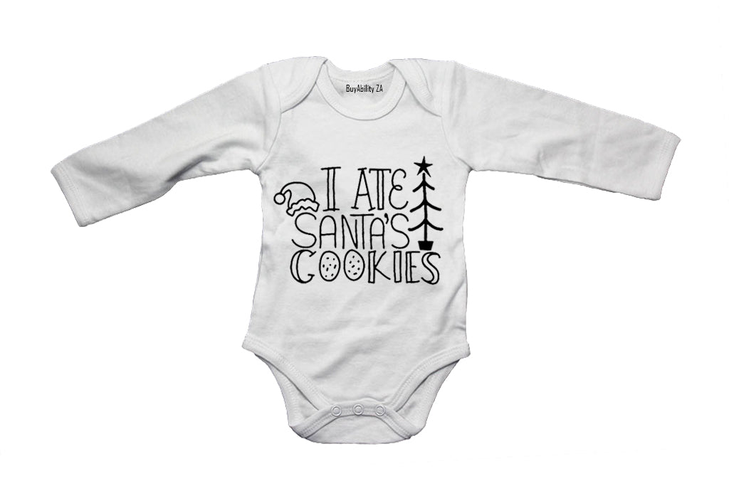 Ate Santa's Cookies - Christmas - Baby Grow