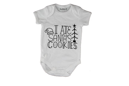 Ate Santa's Cookies - Christmas - Baby Grow